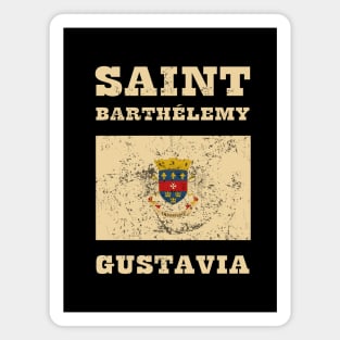 Flag of Saint Barthélemy Magnet